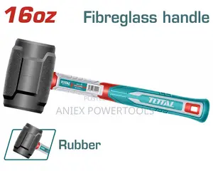 Total THRUH6816 Rubber Hammer :16oz/450g