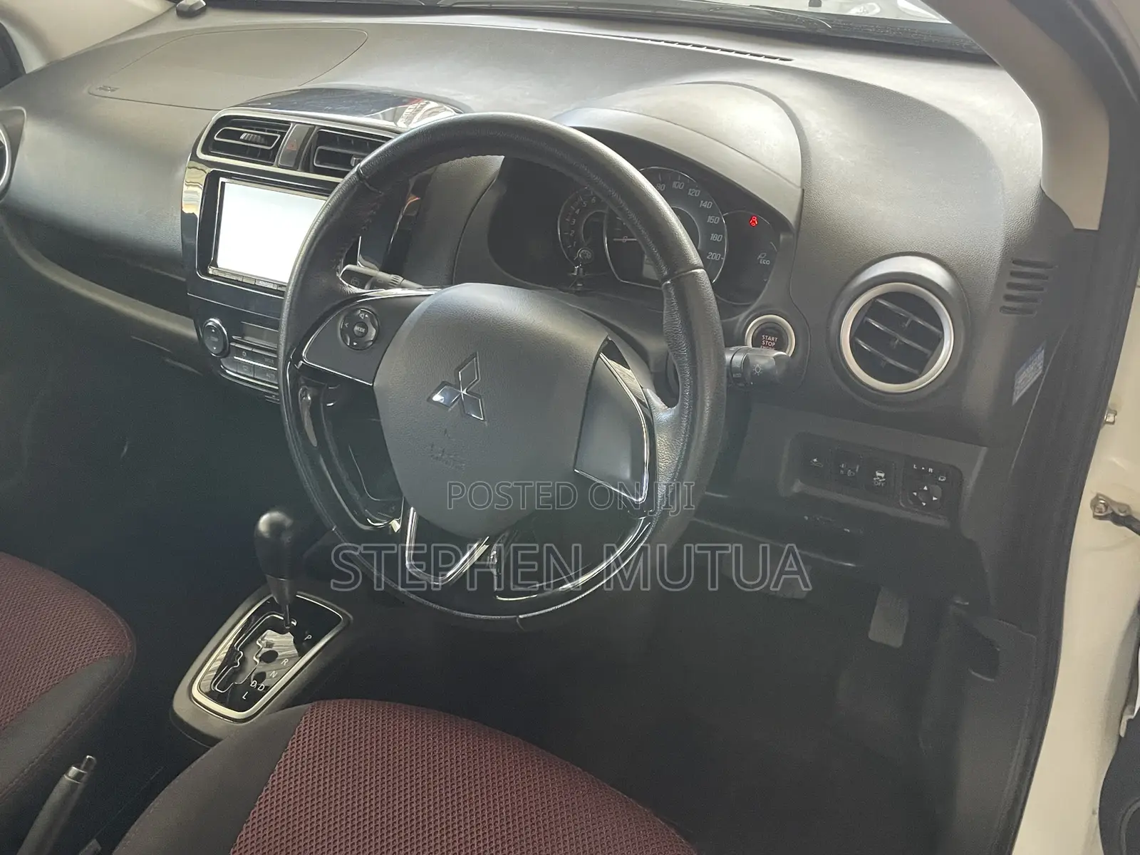 Mitsubishi Mirage SE 2019 White