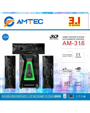 Amtec Woofer AM-316 3.1 With Remote Control