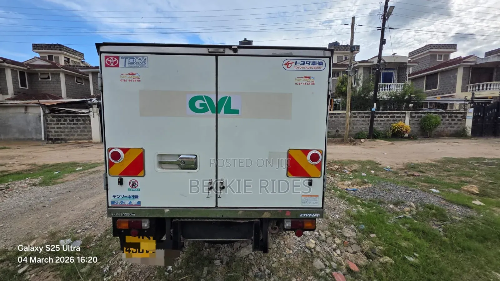 Toyota Dyna Refrigerator Truck 2017 White