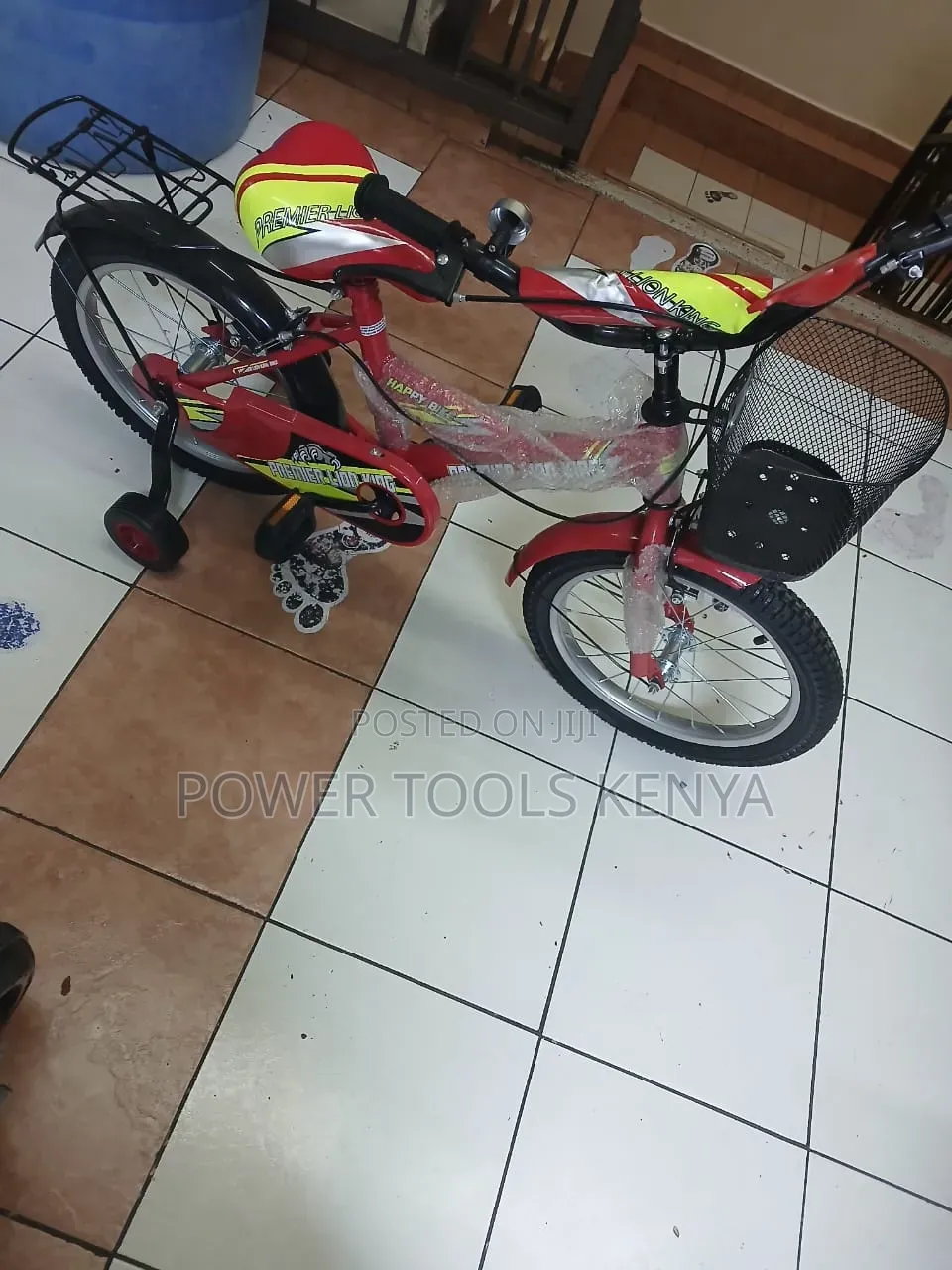 Kids Bike 16" Red Lion King Bicycle