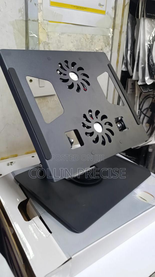 Adjustable Laptop Stand With 2 Fans - main view