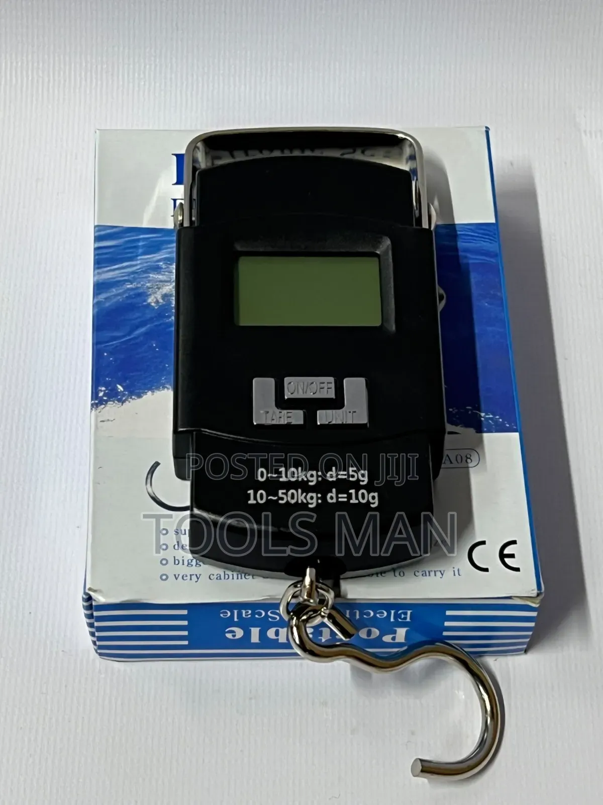Digital Hanging Scale 50kg Portable Luggage Scale.