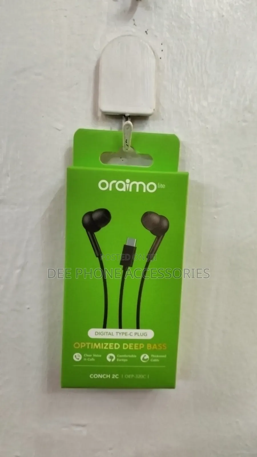 New Oraimo Type C Wired Earphones