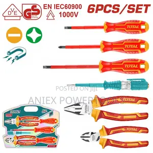 Total THKIST3062 6 PCS Insulated Hand Tools Set