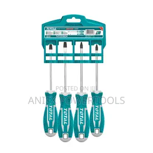 Total THT250604 4 PCS Screw Driver Set