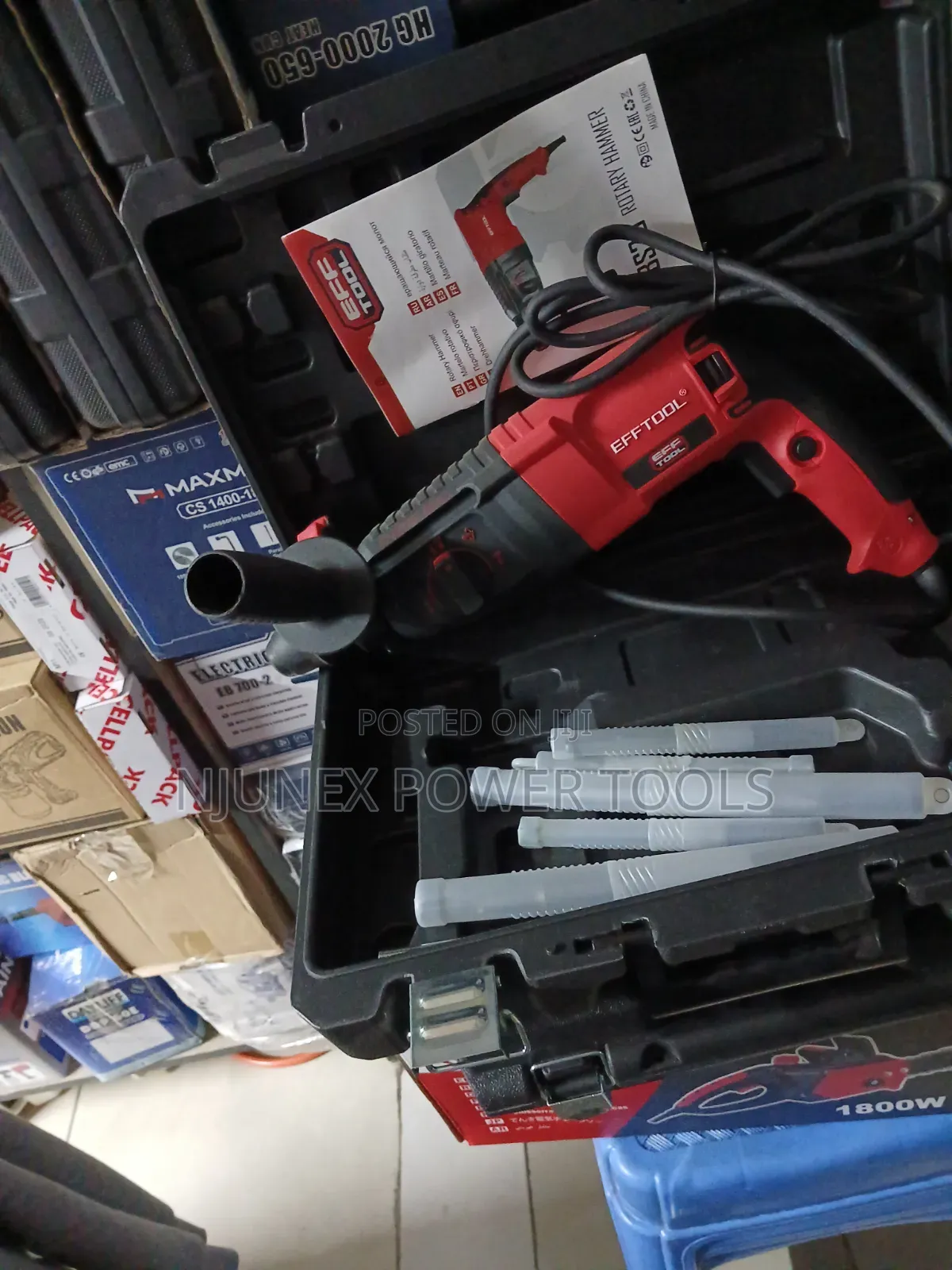 EFFTOOL RH-BS26 800W Rotary Hammer Drill
