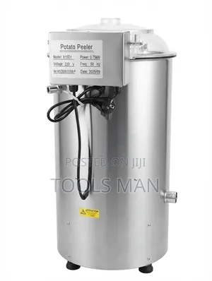 Potato Peeler Machine X15D1 0.75kW Stainless Steel.