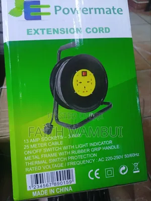 Industrial Powermate 2.5mm Cable Reel