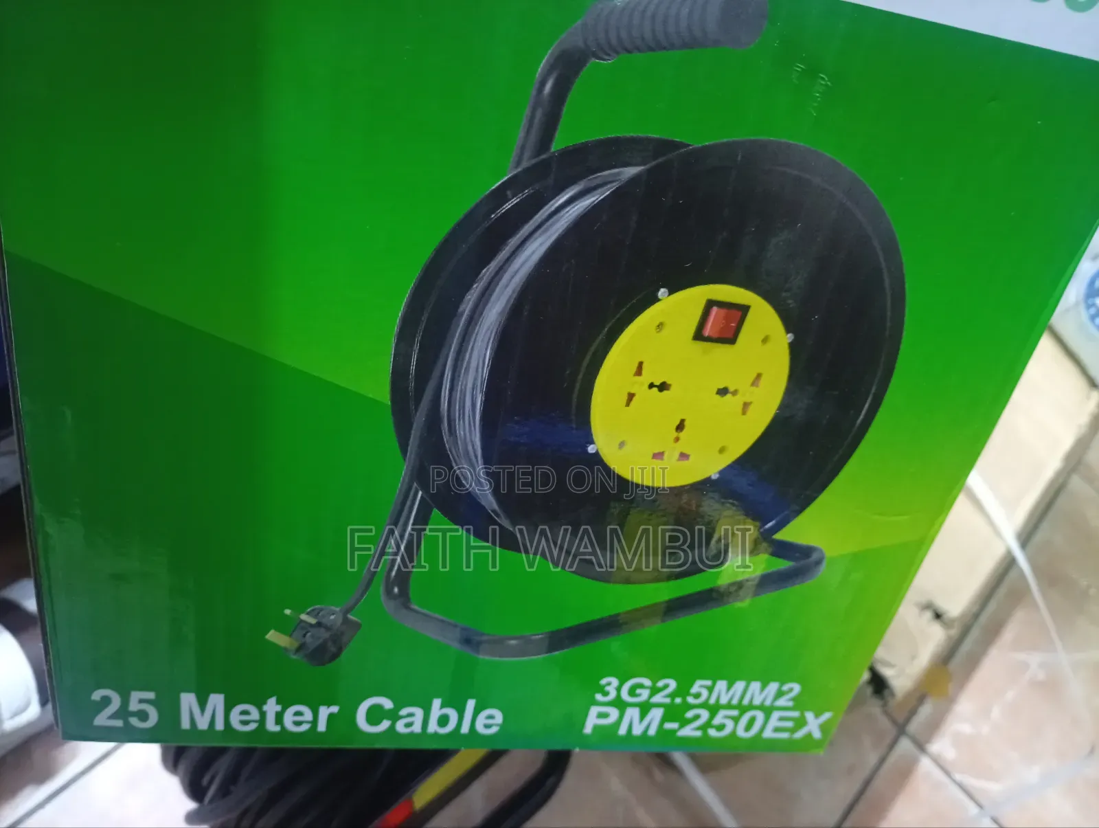 Industrial Powermate 2.5mm Cable Reel