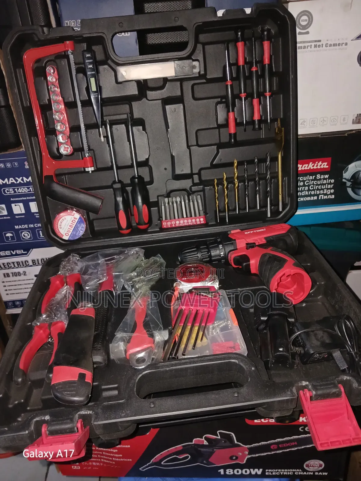 EFFtool 12V Cordless Drill Set (100-Piece)