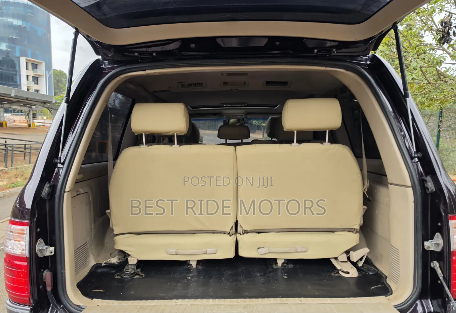 Toyota Land Cruiser Cygnus 4.7 2005 Burgundy