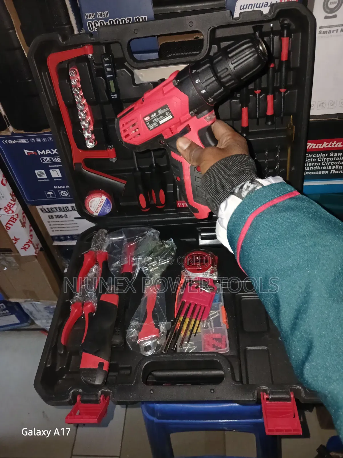 EFFtool 12V Cordless Drill Set