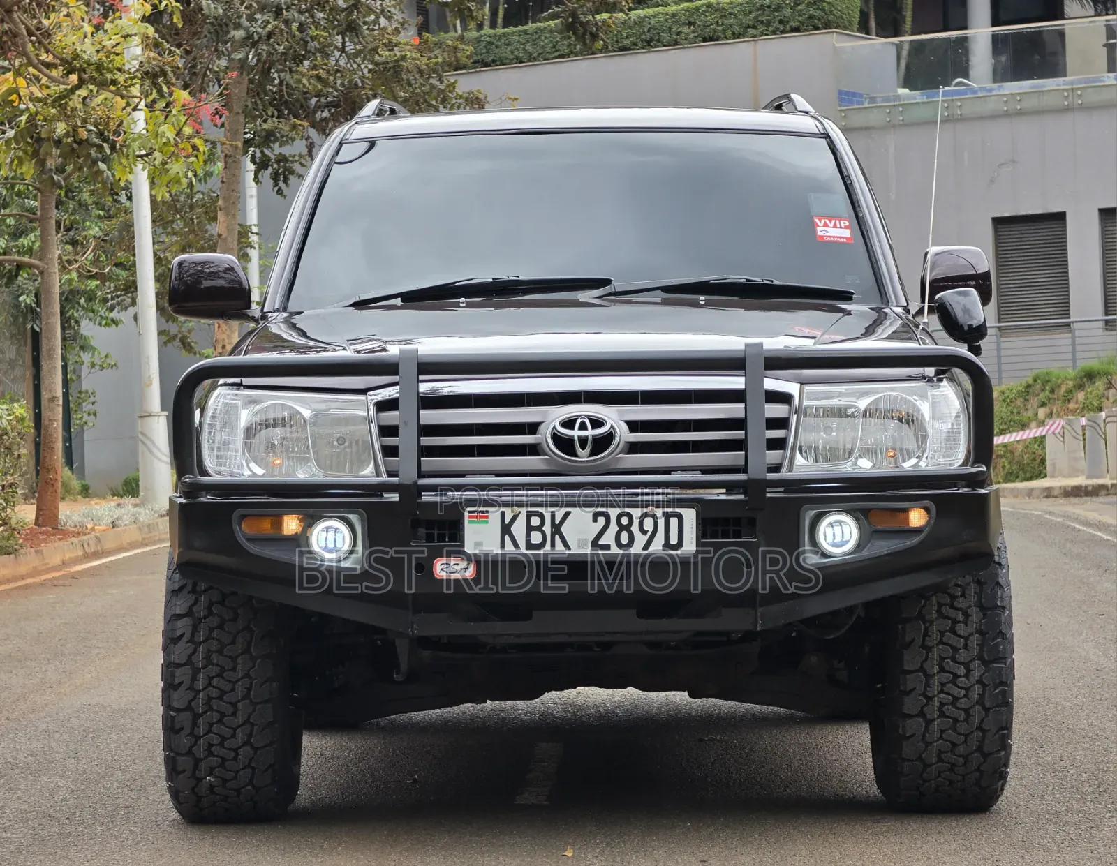 Toyota Land Cruiser Cygnus 4.7 2005 Burgundy