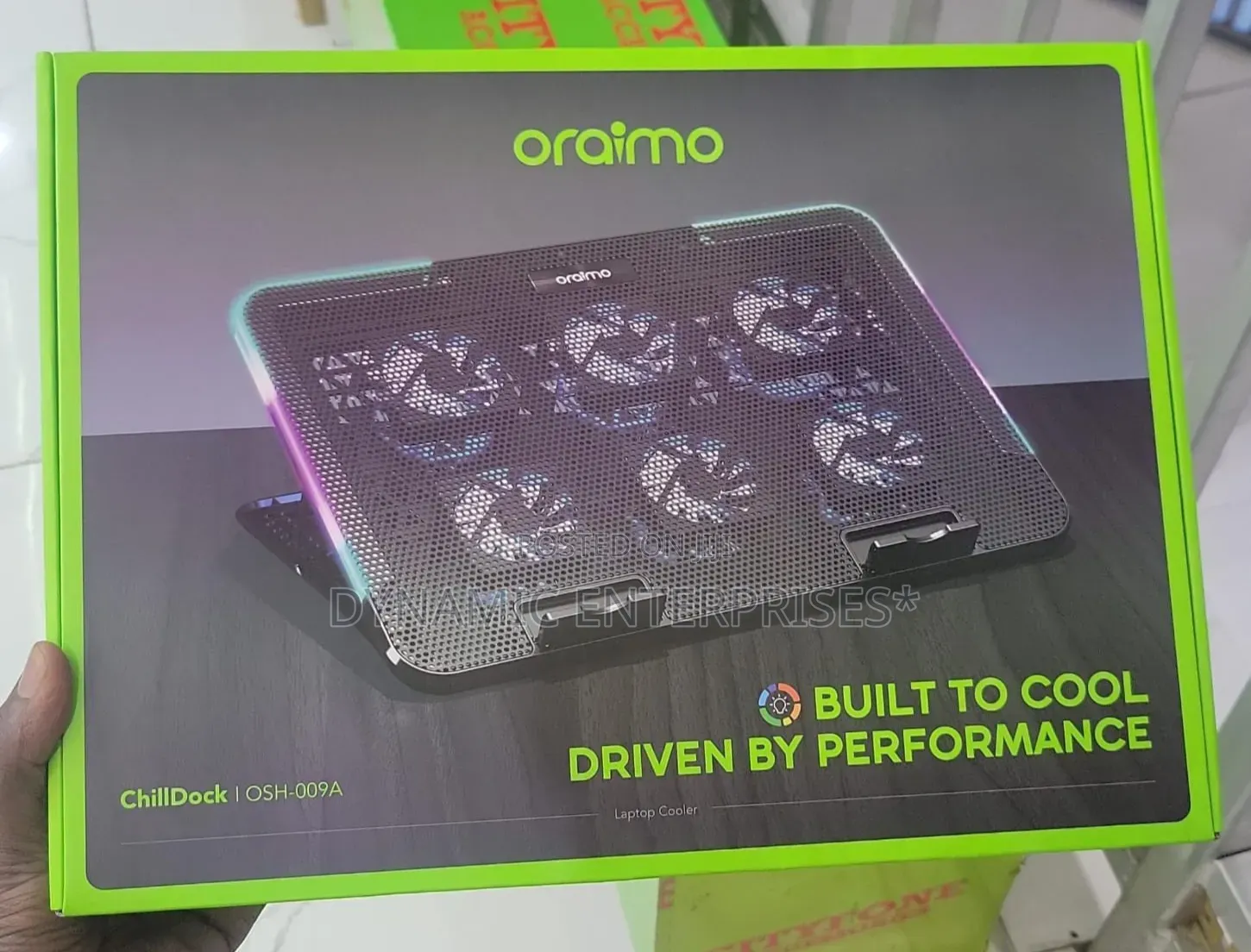Oraimo *ChillDock* OSH-009A Dual USB Ports *Laptop Cooler*