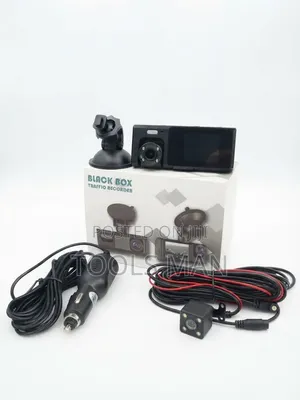Black Box Traffic Recorder Dash Cam Dual Lens.
