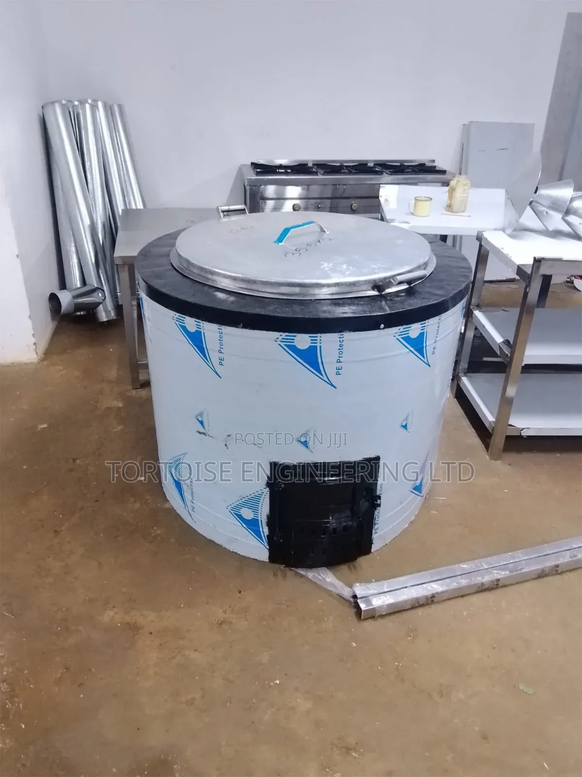 Stainless Steel Institutional Cooking Boiler or School Boiler Jiko