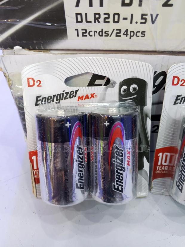 D2 Energizer Batteries - main view