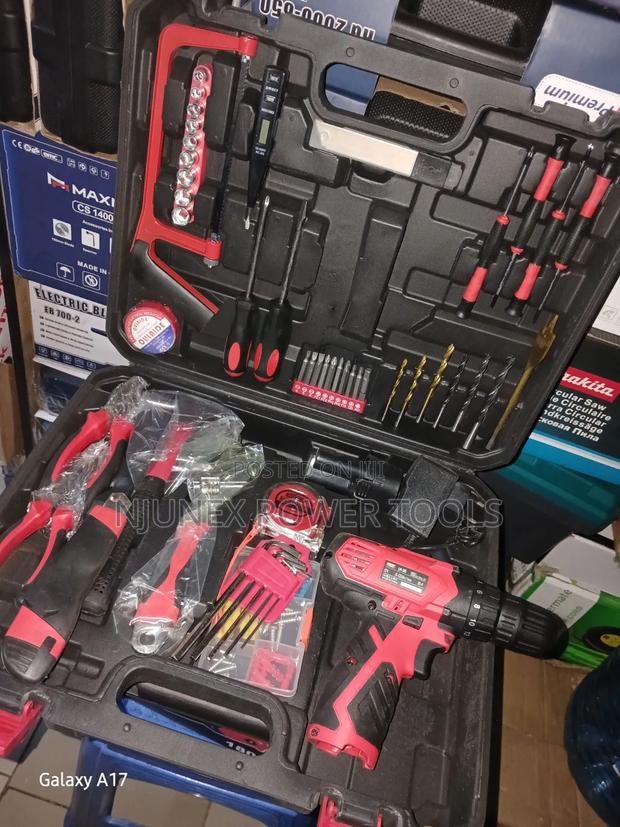 EFFtool 100-Pieces Cordless Drill Set 12V - thumbnail 2