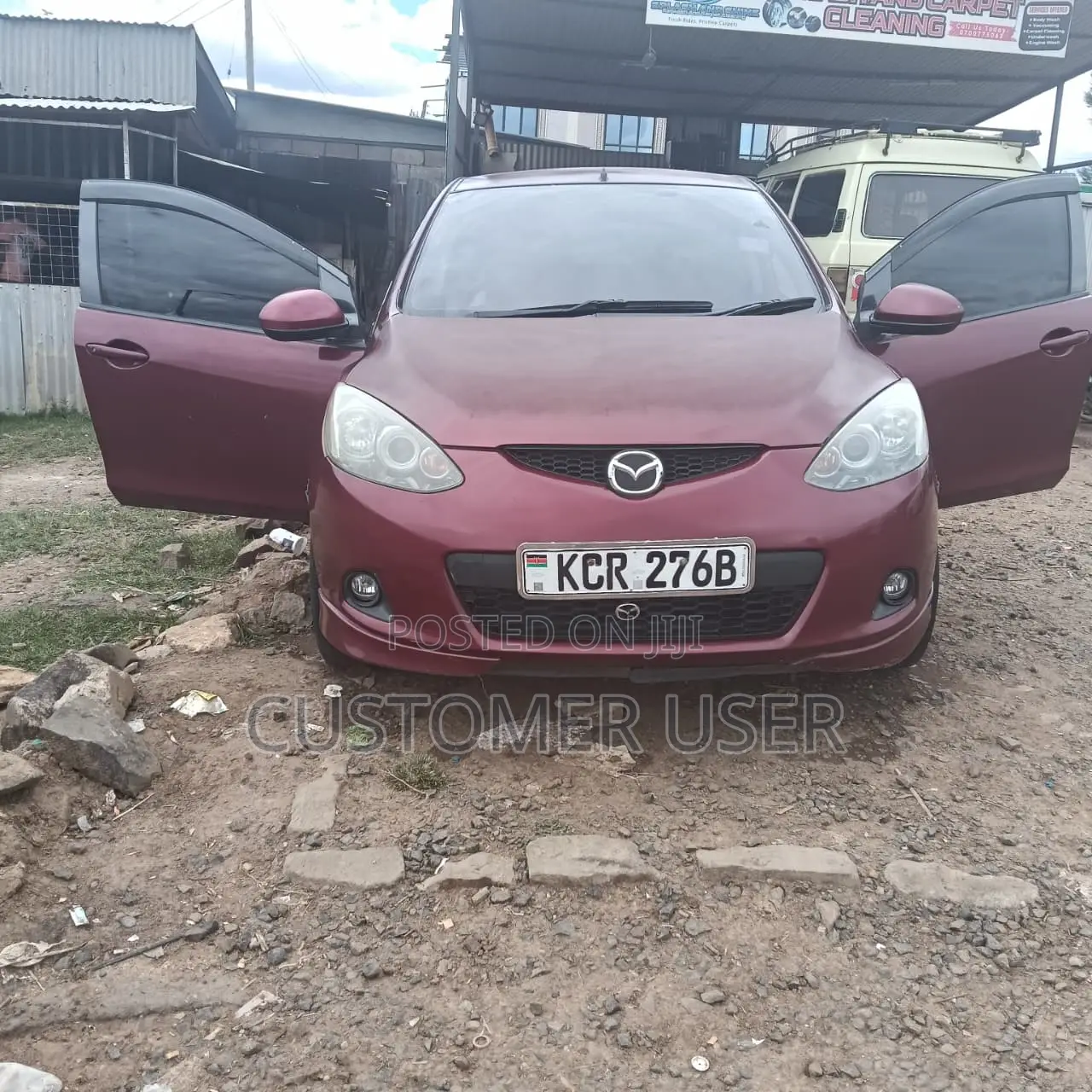 Mazda Demio 2012 Red