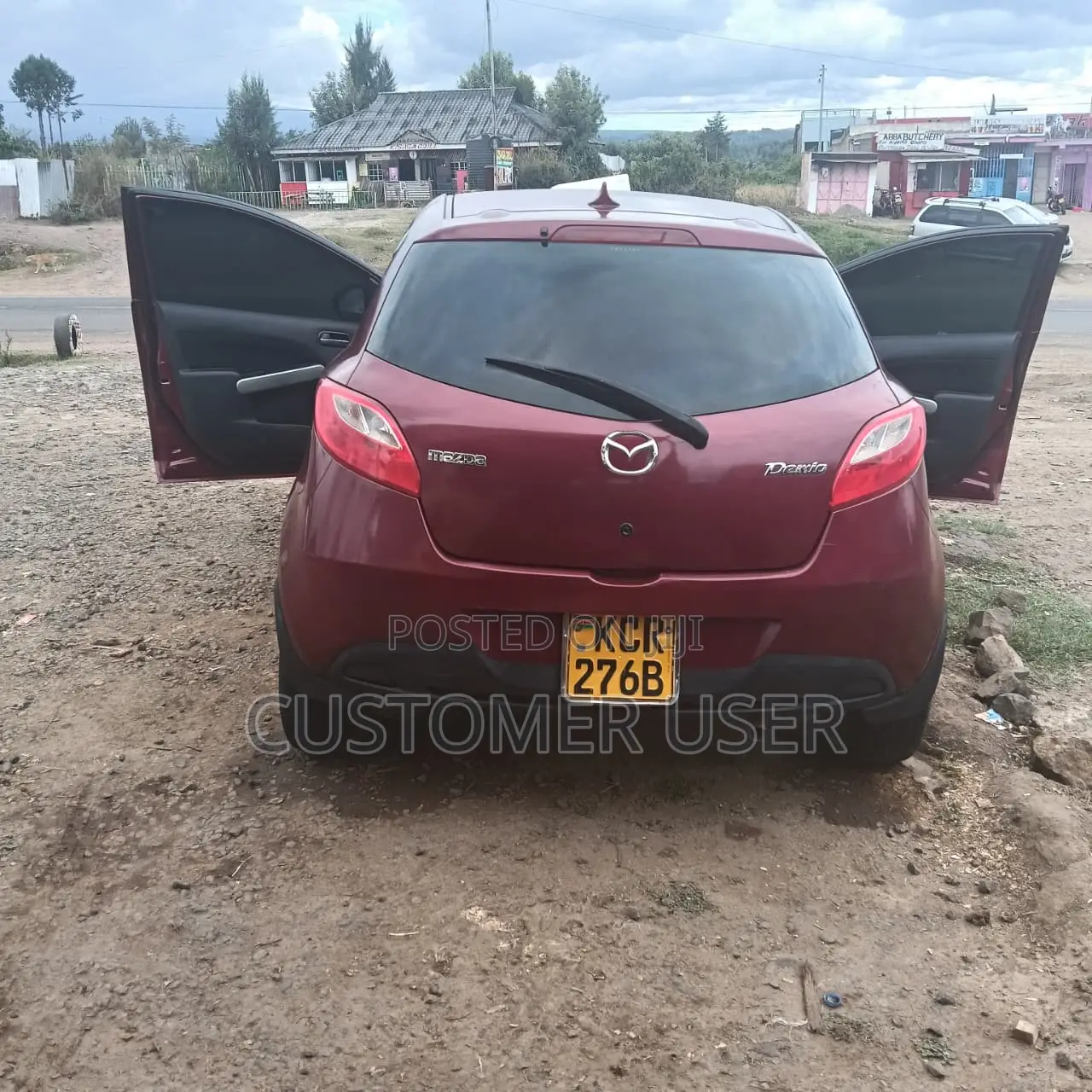 Mazda Demio 2012 Red