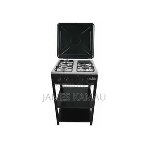 OLELON Gas Cooker Free Standing 3 Gas Burners + 1