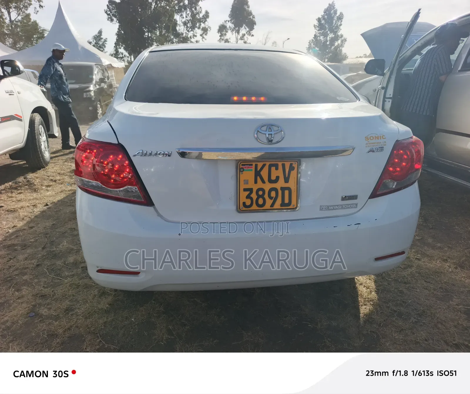 Toyota Allion 2012 White