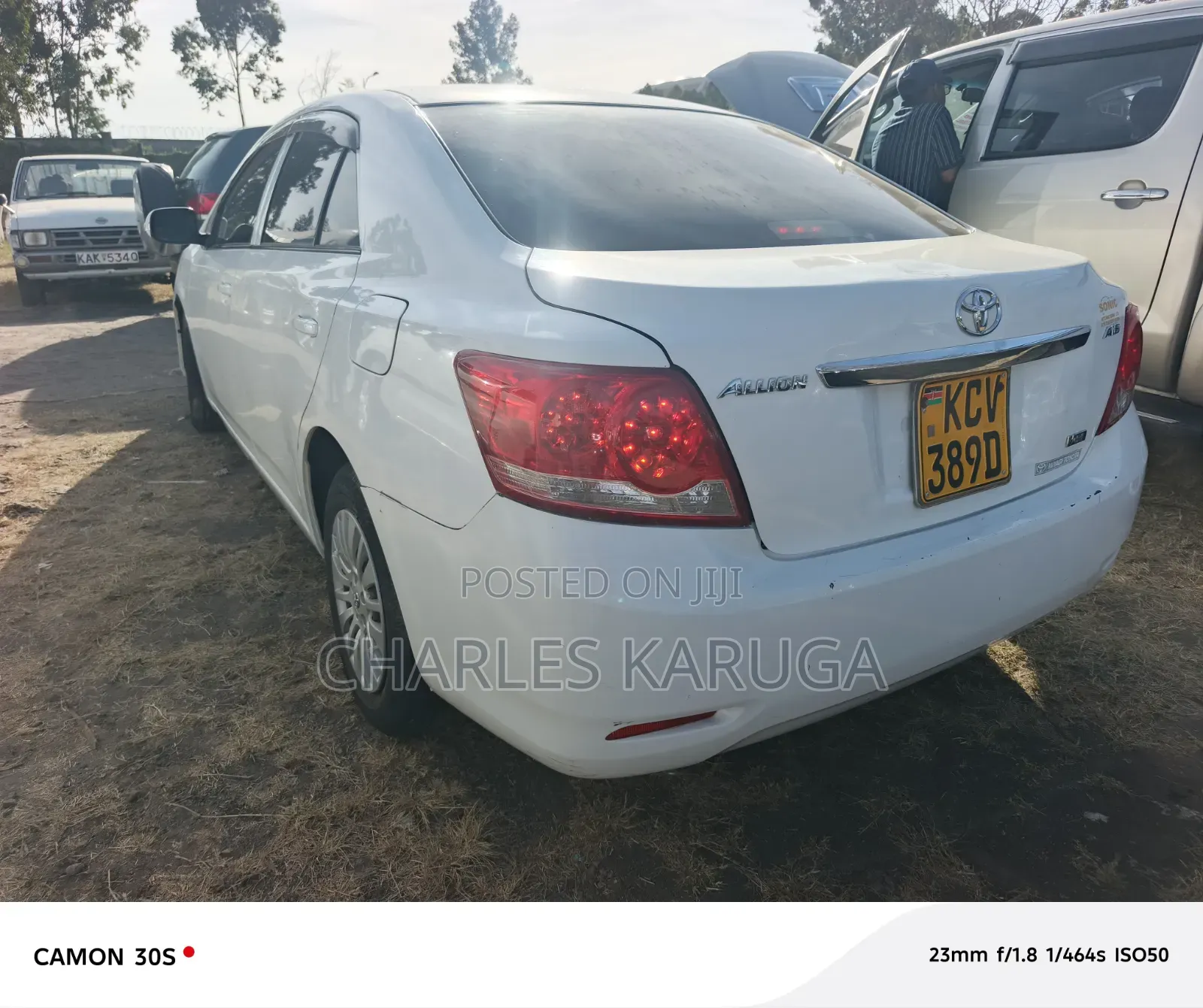 Toyota Allion 2012 White