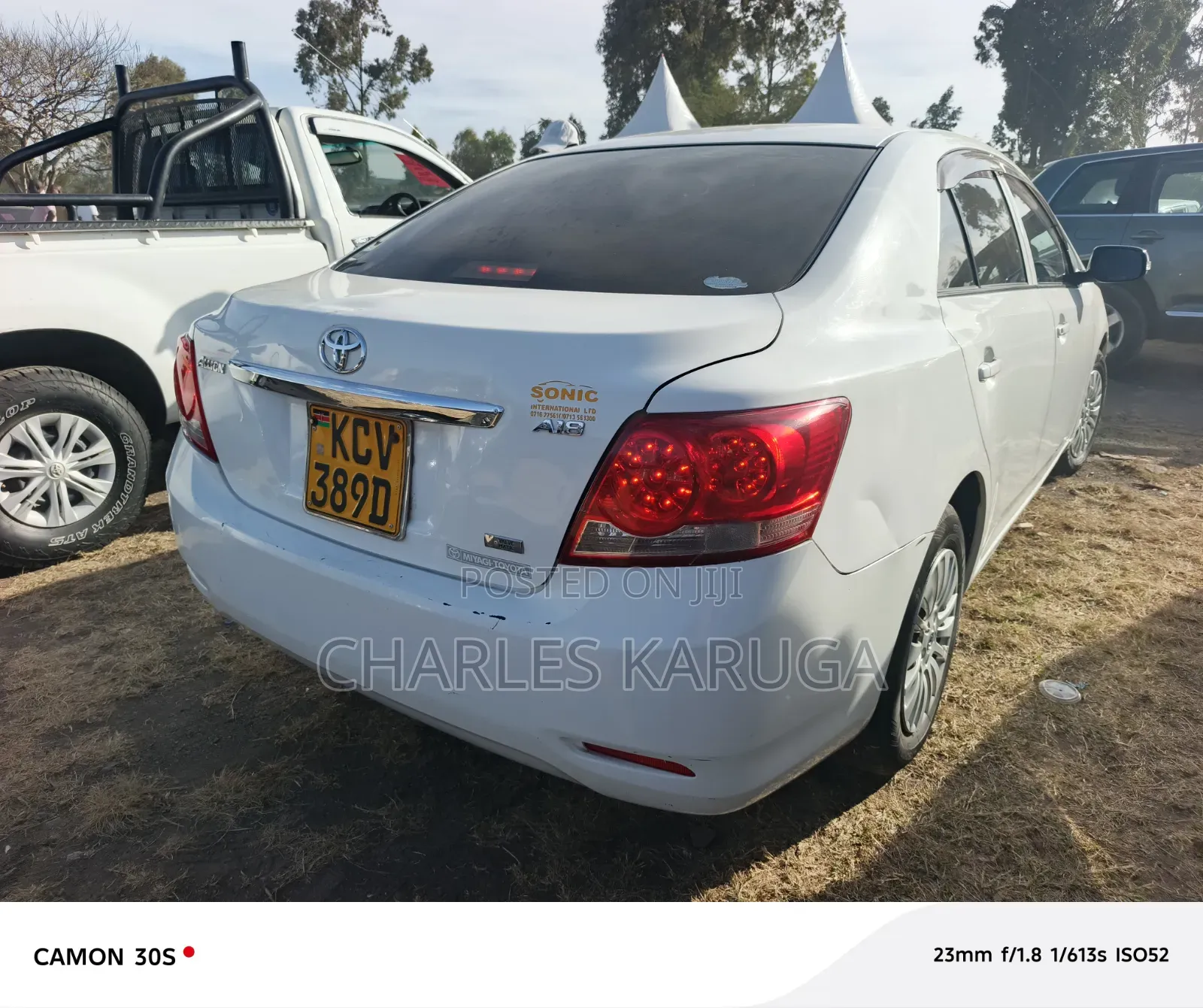 Toyota Allion 2012 White