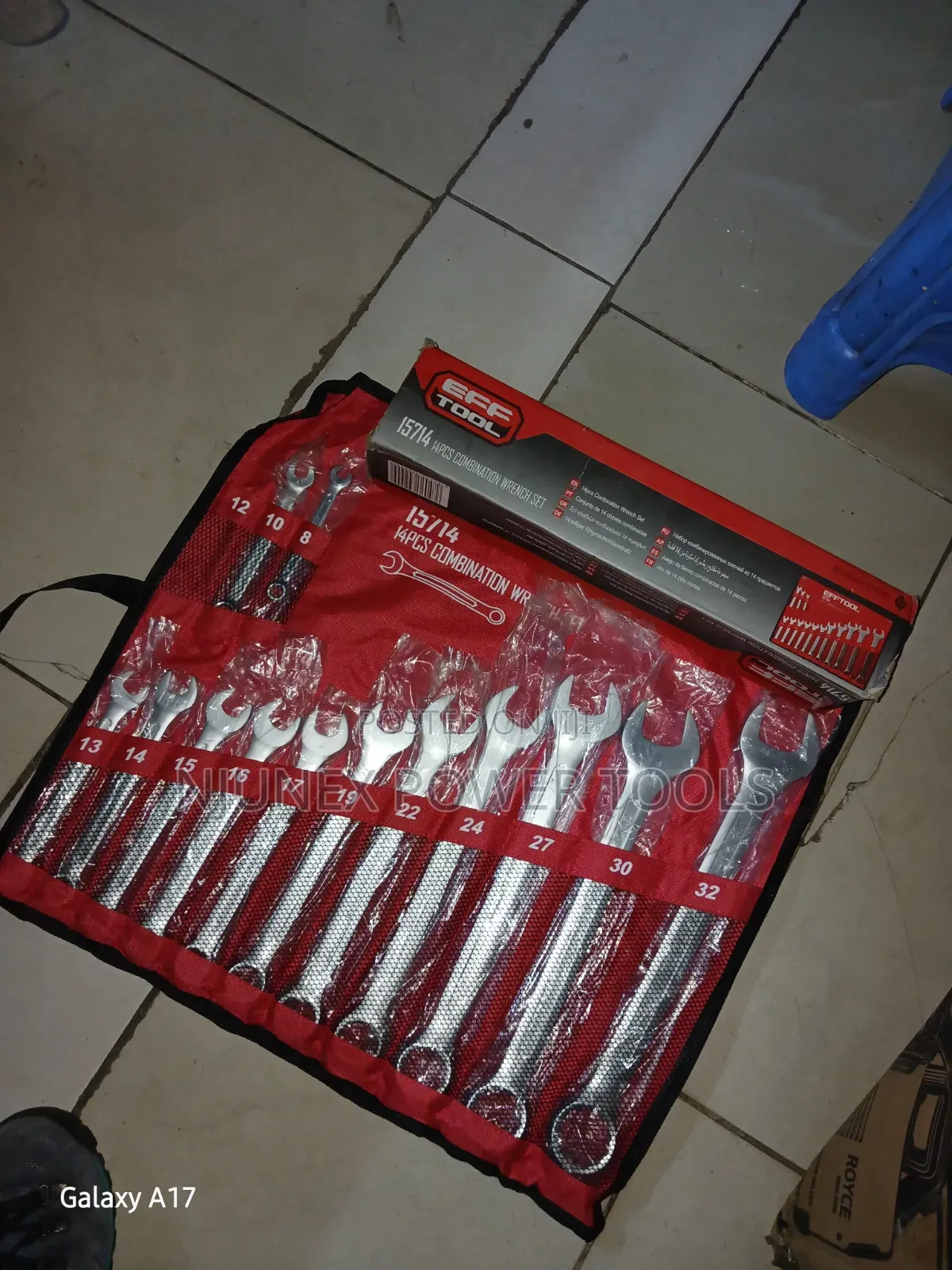 14-Piece Combination Wrench (Spanner) Set by EFFL TOOLS