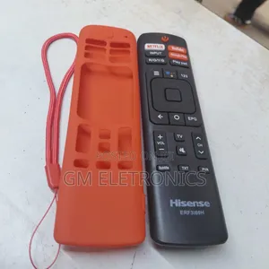 Hisense Android TV Replacement Remote With Silicone Cover Batteries