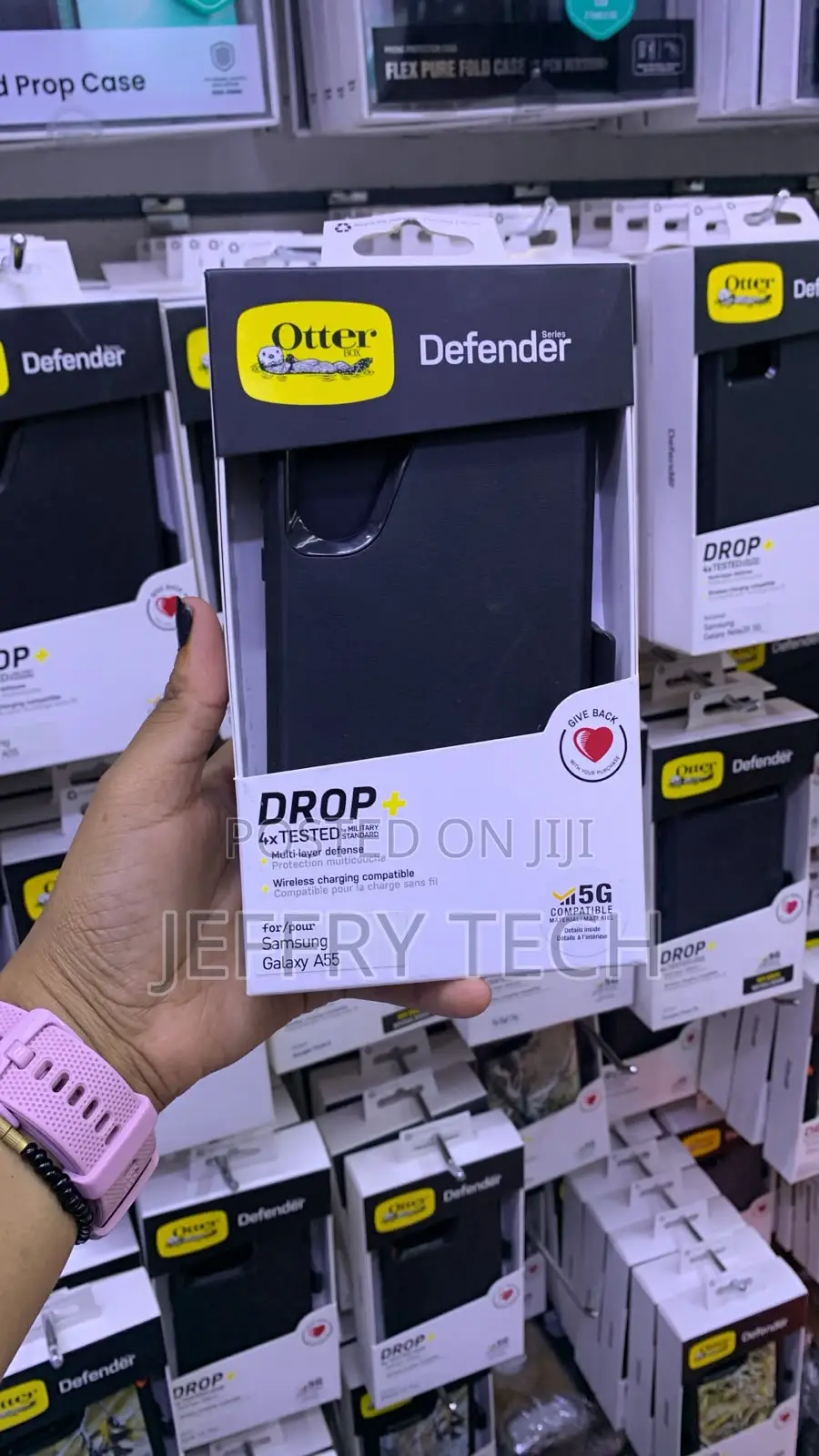 OtterBox Defender Series Rugged Case Built for Samsung Galaxy A55 5G.