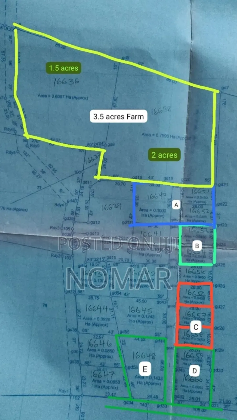 Commercial/Residential Plots for Sale on the Road (Ganda, Malindi)