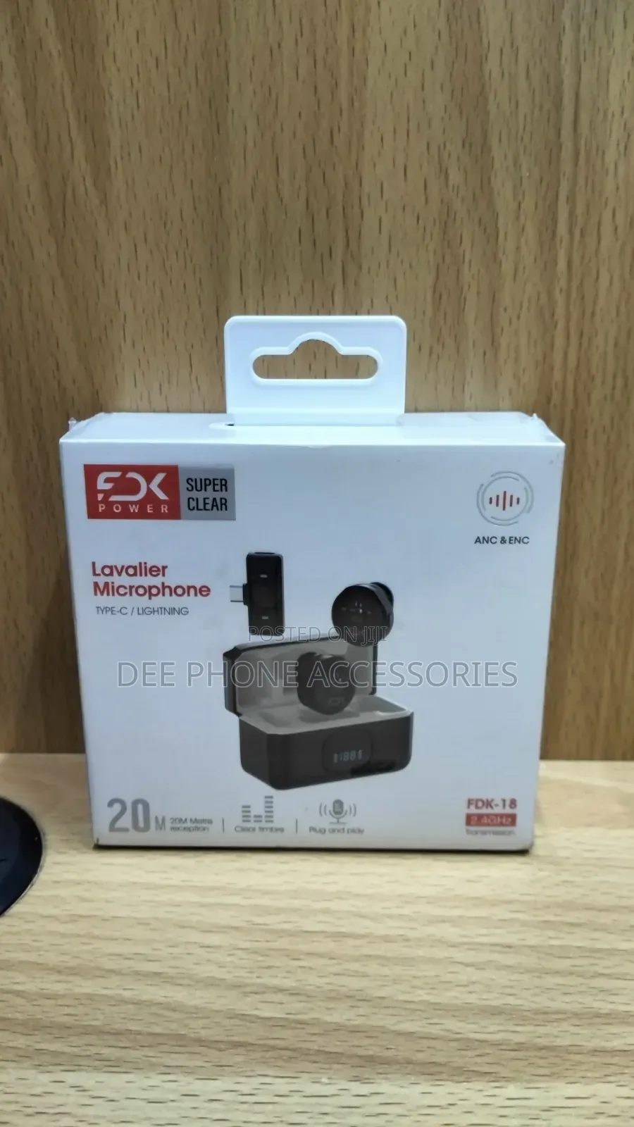 FDK Super Clear Wireless Lavalier Microphone