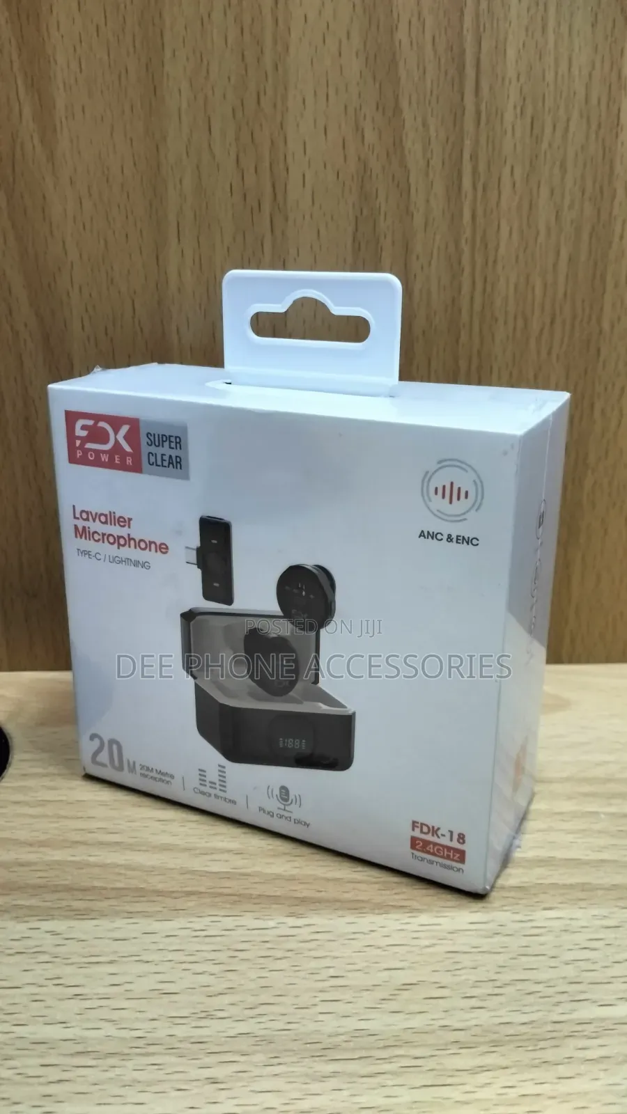 FDK Super Clear Wireless Lavalier Microphone
