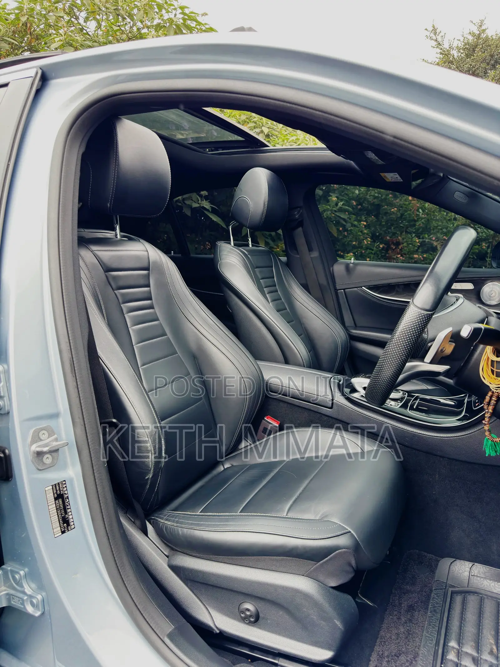Mercedes-Benz E220 2018 Silver