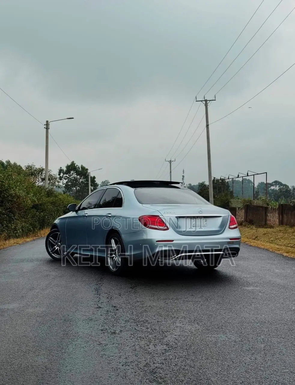 Mercedes-Benz E220 2018 Silver