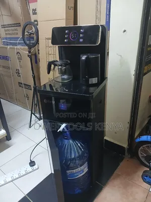 Nunix Bottom-Load Hot and Cold Water Dispenser With Coffee Maker