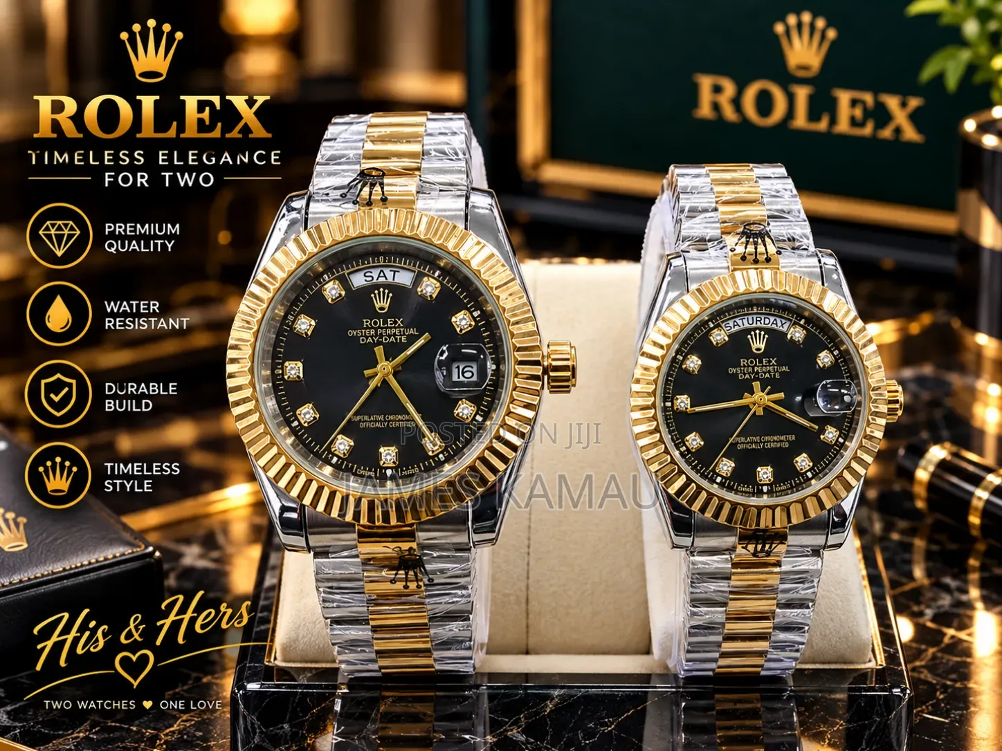Couples Elegant Rolex Watches