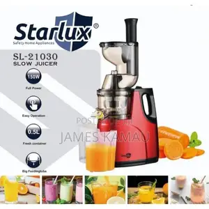 Starlux High Yield Slow Masticating Juicer, Cold Press Juice