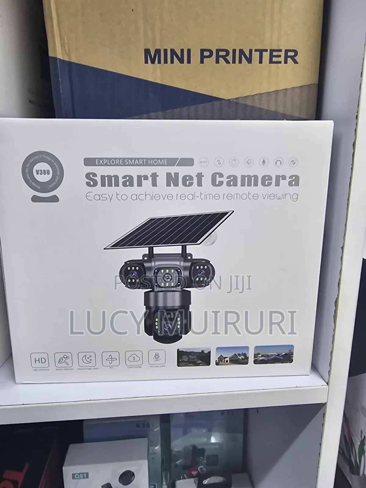Triple Lens Solar Camera