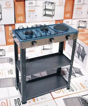Eurochef Deluxe Gas Stove (Model: EC-6073 2+1)