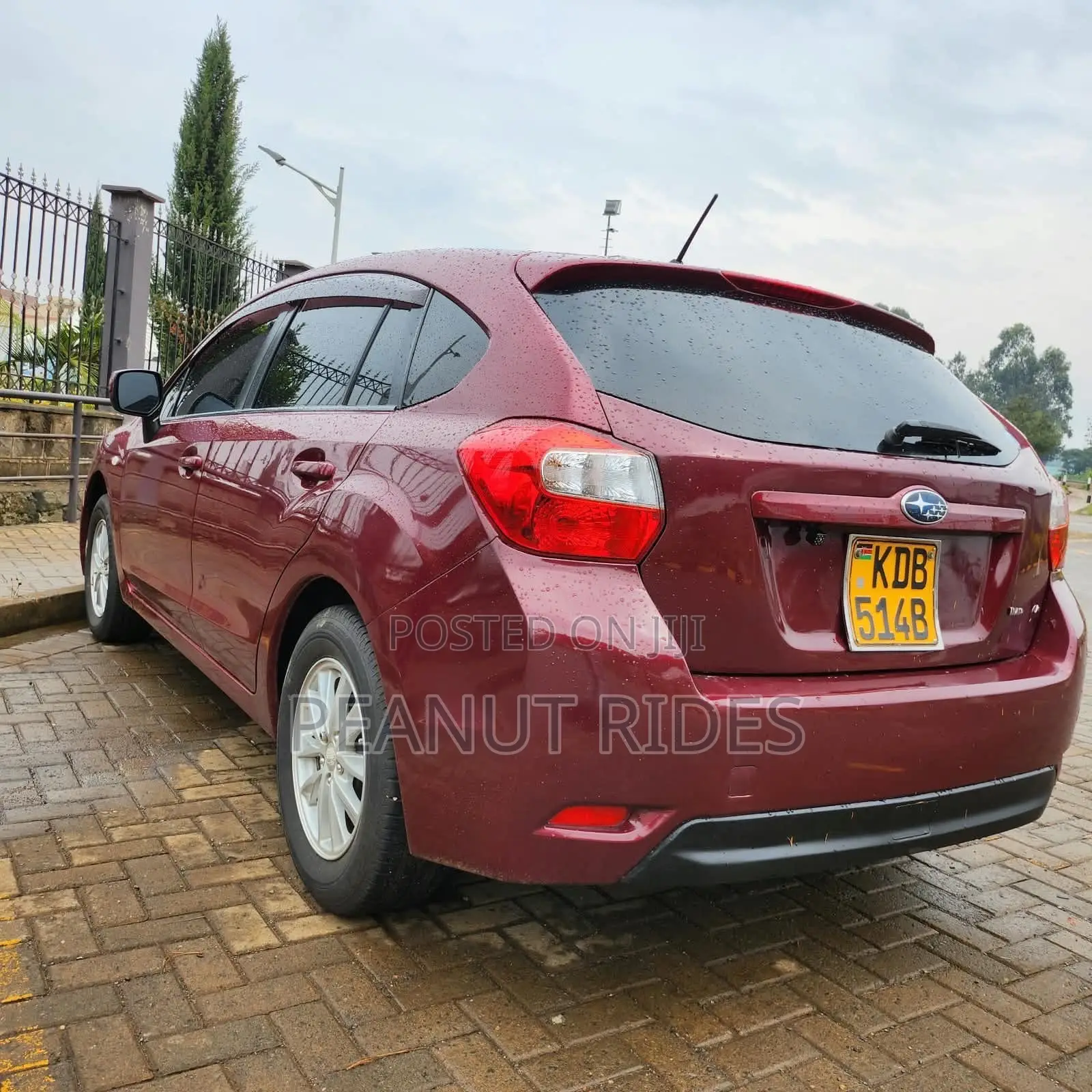Subaru Impreza 2014 Red