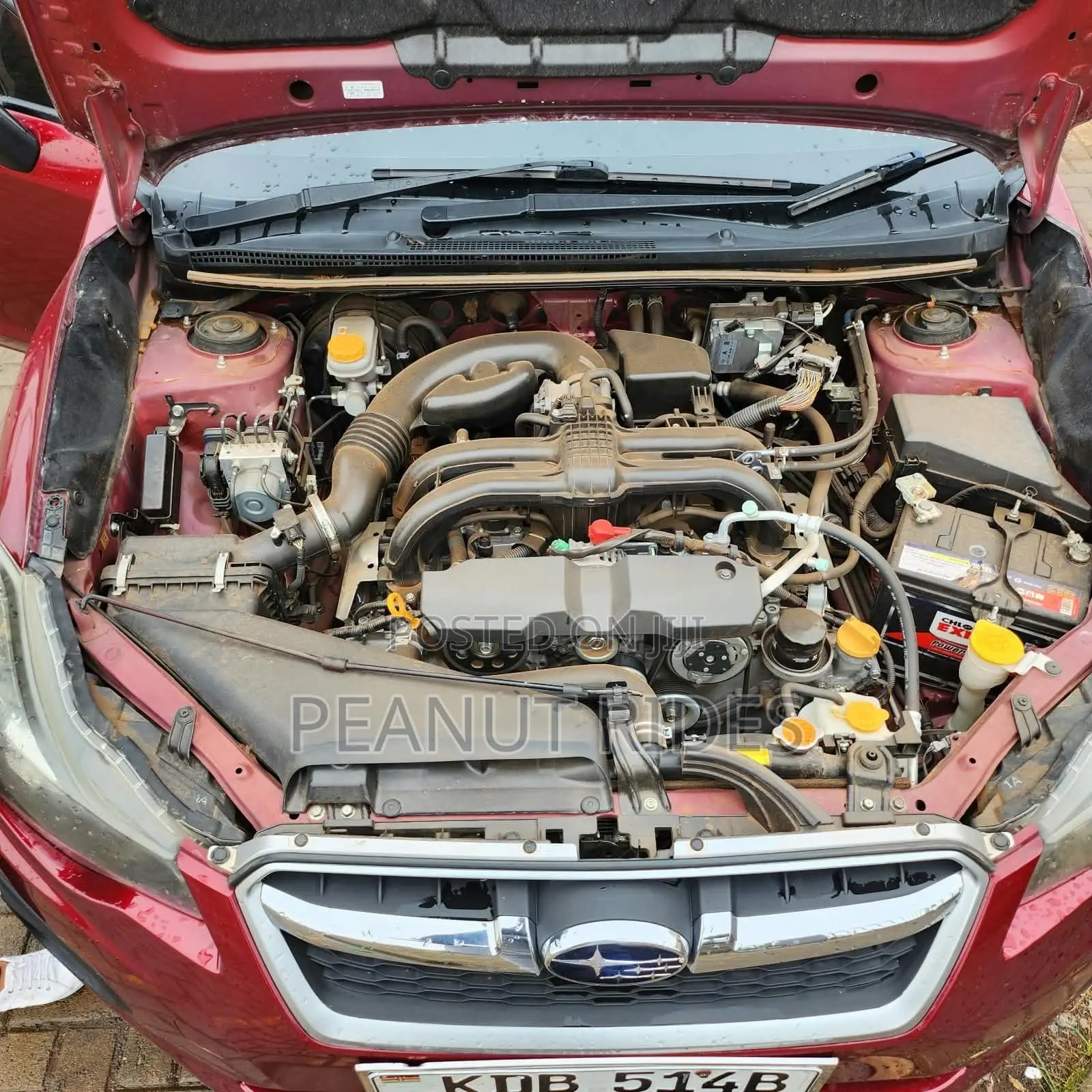 Subaru Impreza 2014 Red