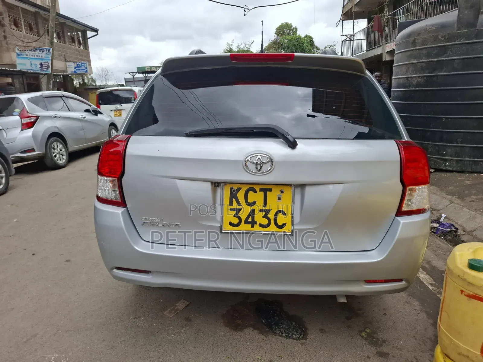 Toyota Corolla Fielder 1.5 Petrol FWD 2013 Silver