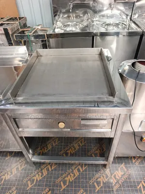 Stainless Steel Flat Top Gas Grill, Flat Top, or Teppanyaki Griddle