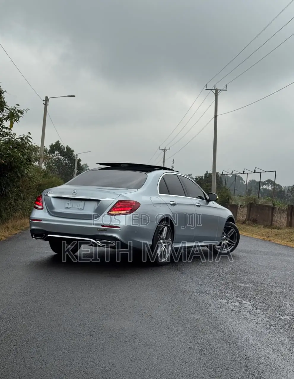 Mercedes-Benz E220 2018 Silver