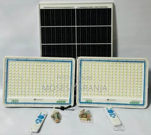 400W 2-in-1 Solar LED Floodlight for Outdoor Lighting