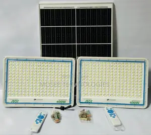 400W 2-in-1 Solar LED Floodlight for Outdoor Lighting