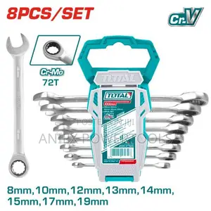 Total THT102RK086 8 PCS Ratchet Spanner Set